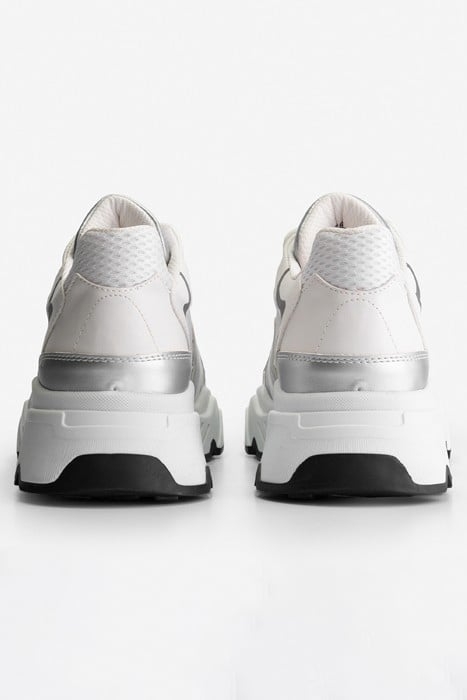 DULA SNEAKERS OFF WHITE/SILVER 3