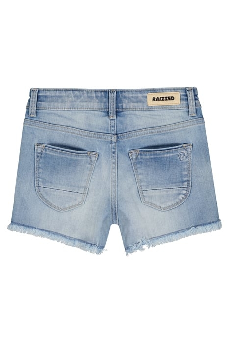 GIRLS LOUISIANA SHORTS LIGHT BLUE STONE 4