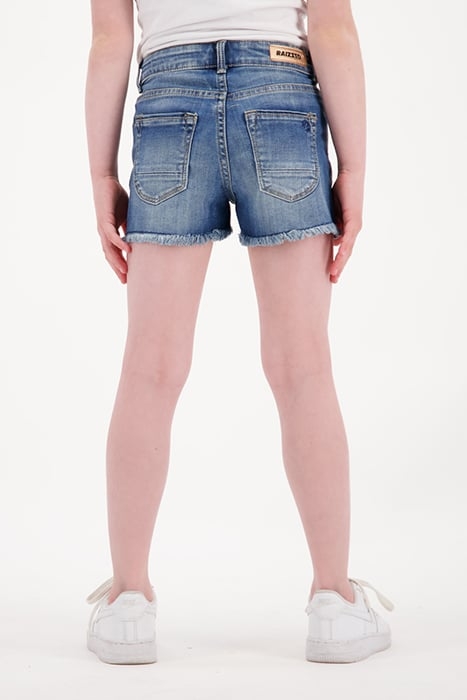 GIRLS LOUISIANA SHORTS VINTAGE BLUE 2