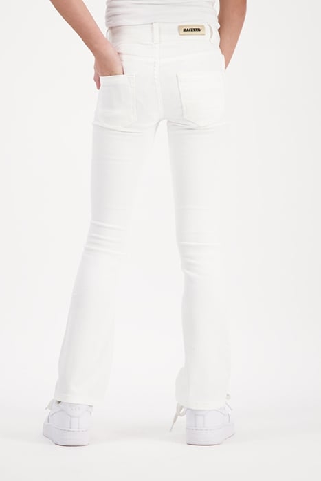 GIRLS MELBOURNE JEANS WHITE 2