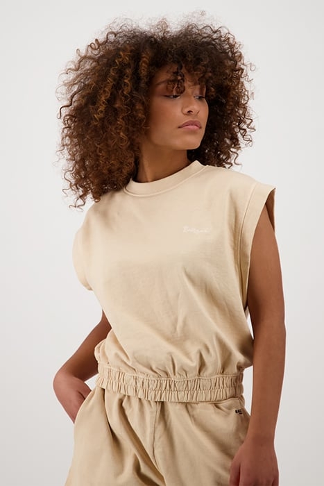 NAILA SINGLET DUSTY SAND 1