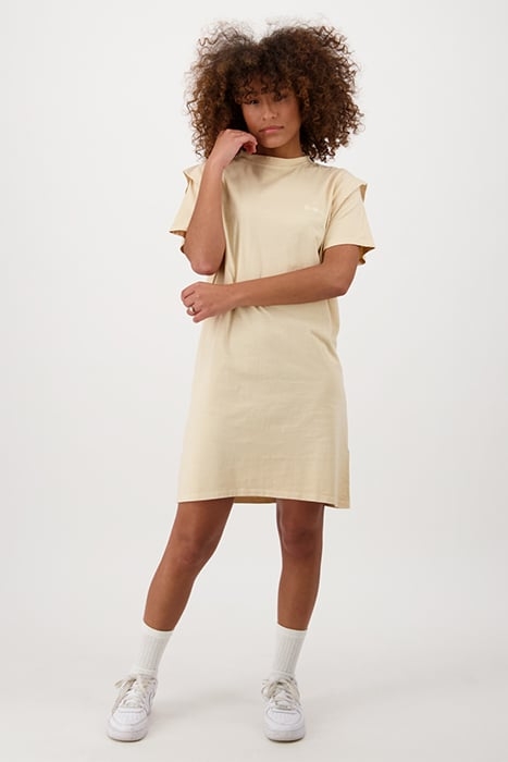 PRISHA DRESS DUSTY SAND 1