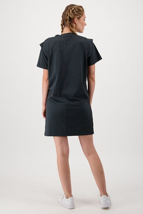 PRISHA DRESS BLACK GREY 2