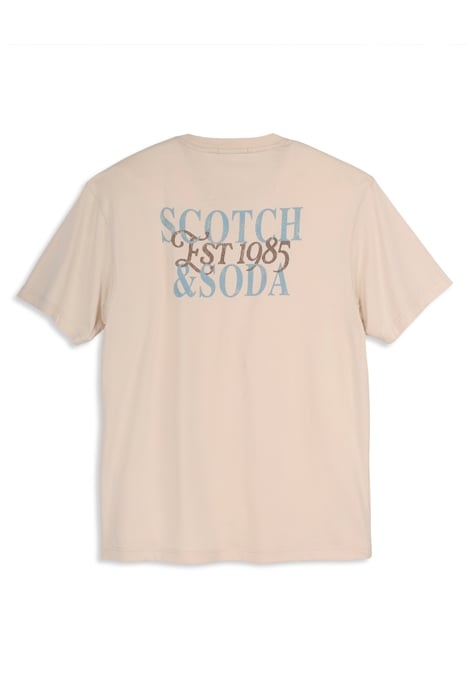 SS GRAPHIC TEE PARCHMENT 2