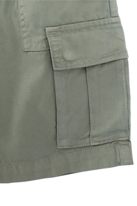 BOYS’ KHAKI CARGO BERMUDA SHORTS WITH ELASTICATED WAIST 5