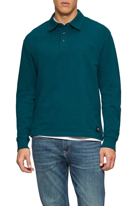 S.OLIVER POLOSHIRTS BLUE-PETROL 1