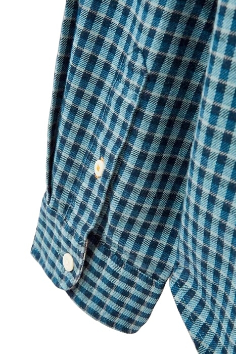 WESTLAKE GINGHAM SHIRT MINT GREEN 3