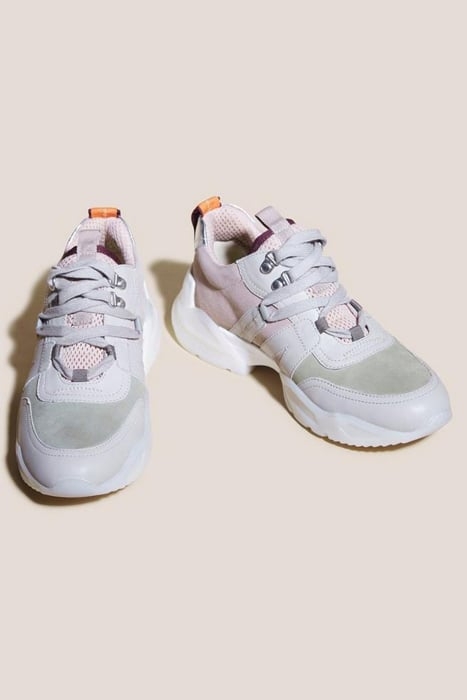 SAFFRON HYBRID LOW TOP SNEAKER GREY MULTI 2