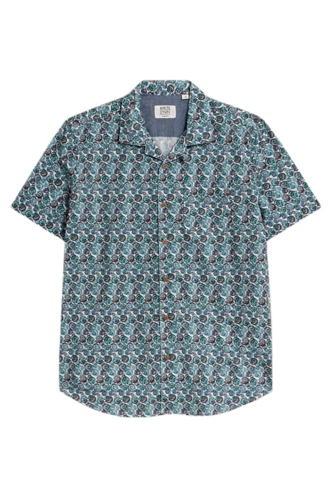 SHELL PRINTED SHIRT WHITE PRINT 3