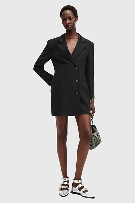 ERYKAH BLAZER DRESS BLACK 5