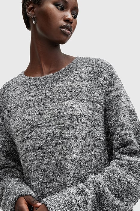 DAZZLE JUMPER DRESS GUNMETAL GREY 6