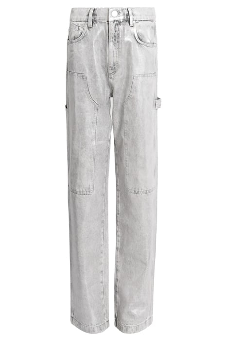 MIA CARPENTER JEAN COATED SILVER 5