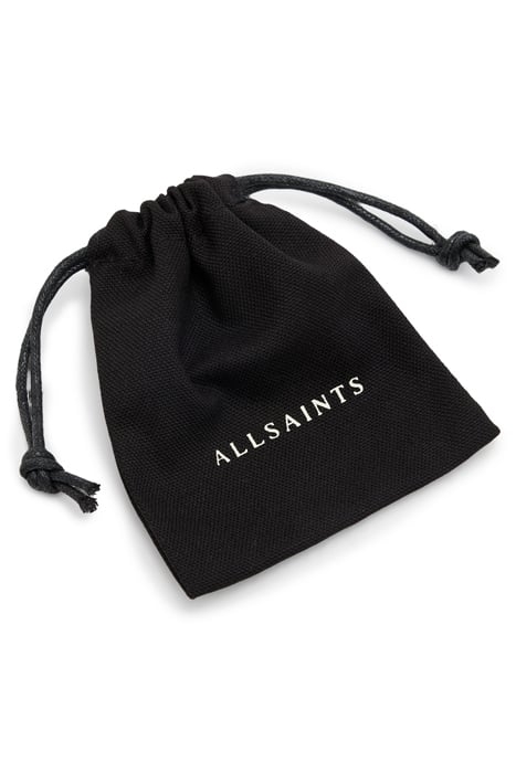 ZOE BOX CHAIN NCKLC WARM SILVER/BLACK 3