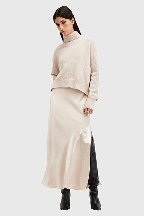 NICO DRESS FAWN BROWN 1