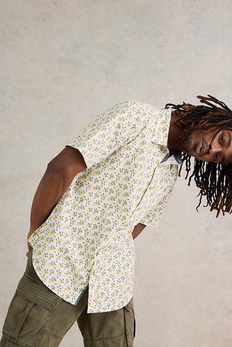 LEMON PRINTED SHIRT WHITE PRINT 4