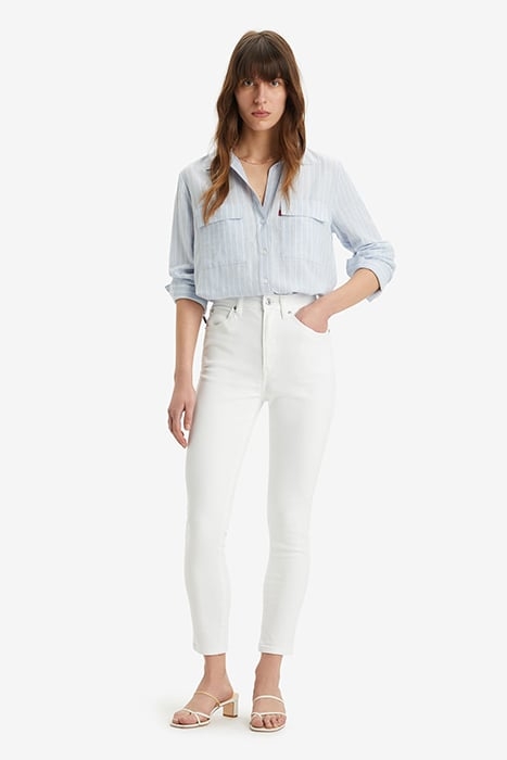 RETRO HIGH SKINNY WESTERN WHITE 2