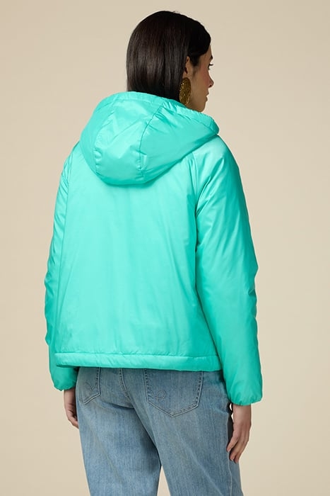 ECO-FRIENDLY LIGHTWEIGHT DOWN JACKET GREEN 2