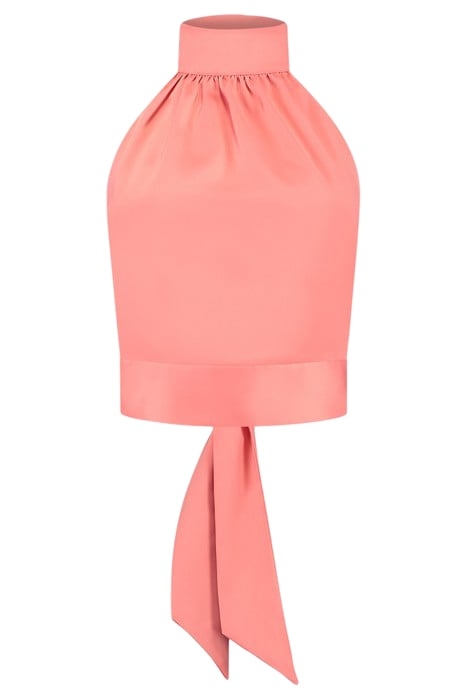 LOREN SATIN TOP PRETTY PINK 1