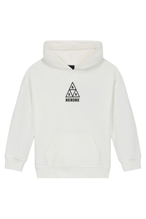 TRIANGLE HOODIE OFF WHITE 1