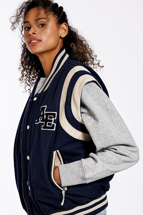 MAEVE JACKET NAVY / OFF WHITE 3