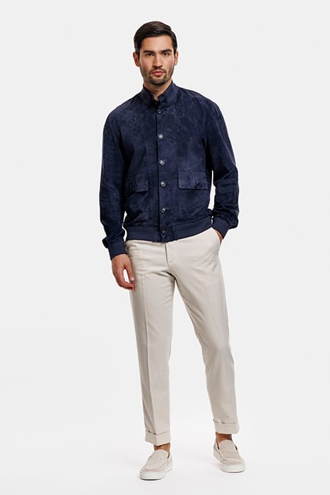 MIKE JACKET BRIGHT BLUE 2