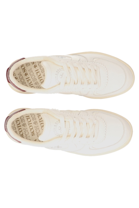 NIXIE WHITE-BORDEAUX 3