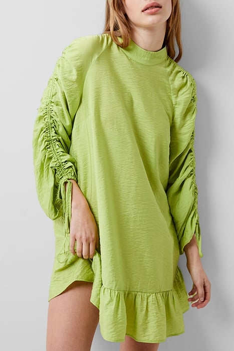 FARON DRAPE DRESS WASABI 1