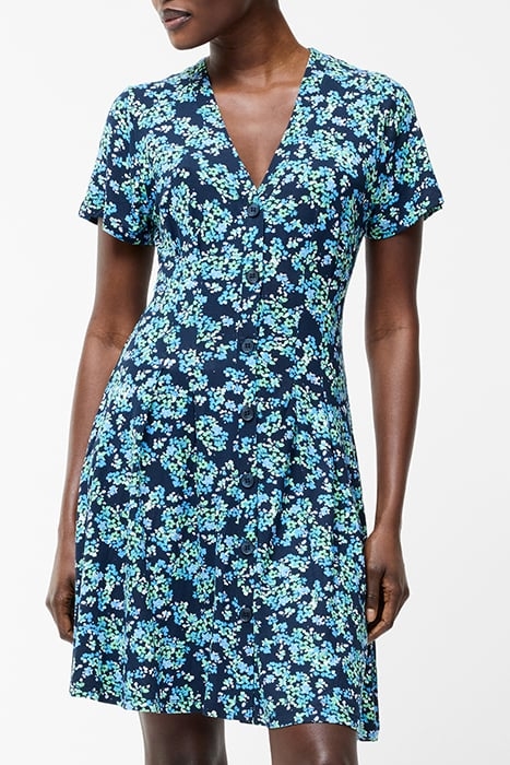 BENEDETTA FLIPPY DRESS MIDNIGHT BLUE MLT 1