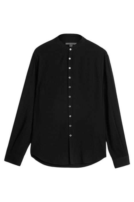 MULTI BUTTON BAND COLLAR BLACK 2