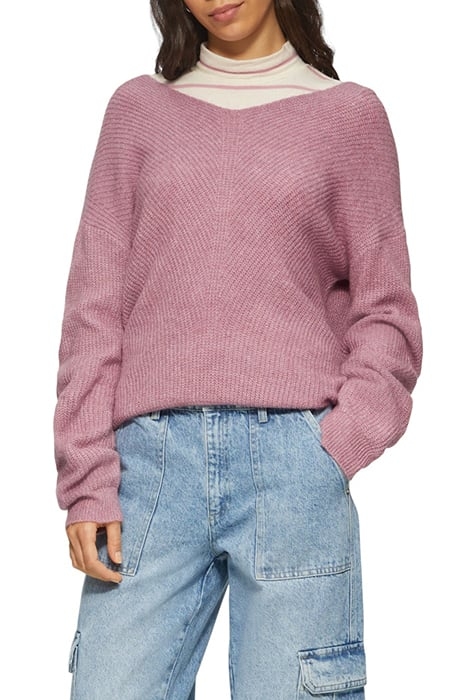 S.OLIVER-QS PULLOVER PINK 1