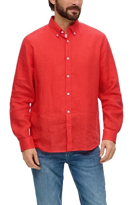 S.OLIVER SHIRTS ORANGE 1