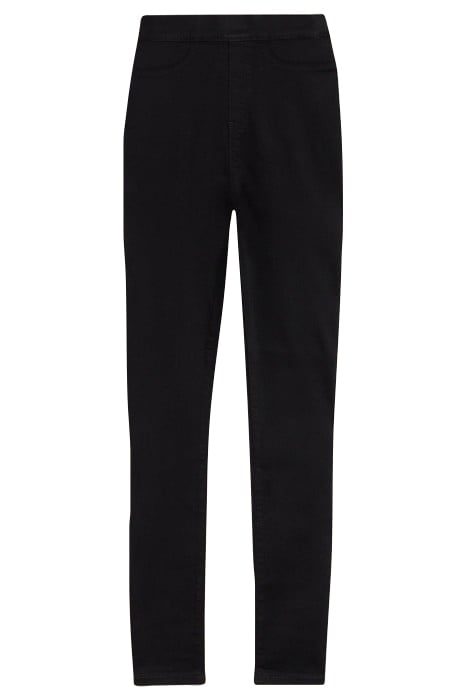 JANEY JEGGING BLACK DENIM 4