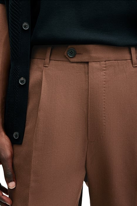 TALLIS TROUSER BLUNT BROWN 6