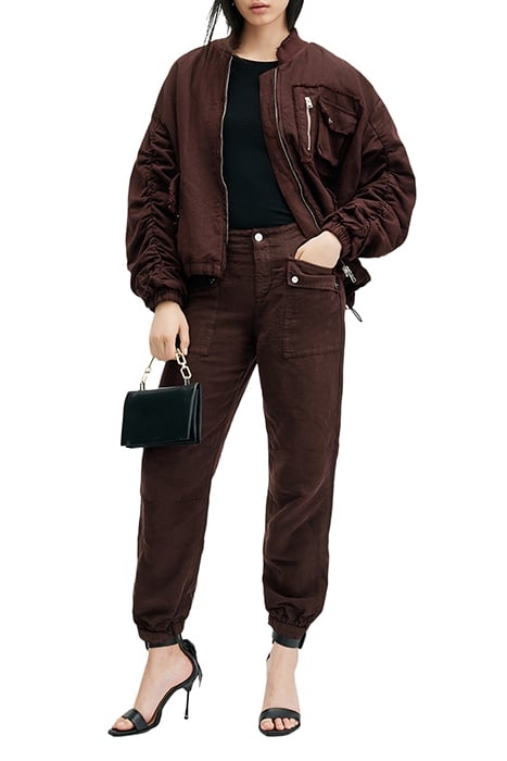VAL TROUSER DARK WINE RED 6