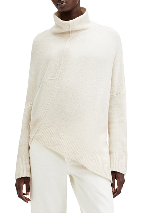 LOCK ROLL NECK CHALK WHITE 1