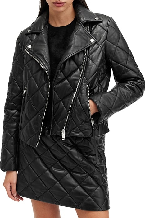 DALBY QUILT BIKER BLACK 1