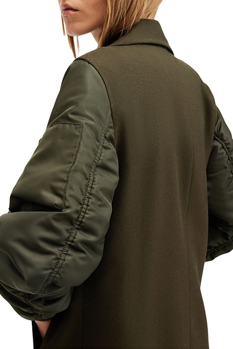 PAULAH COAT KHAKI GREEN 7