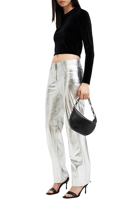 REGINA VELVET TOP BLACK 5