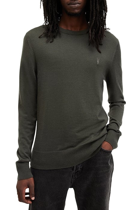 MODE MERINO CREW GRANGE GREEN 1