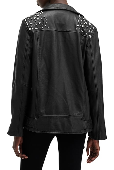 BILLIE EMB BIKER BLACK 2