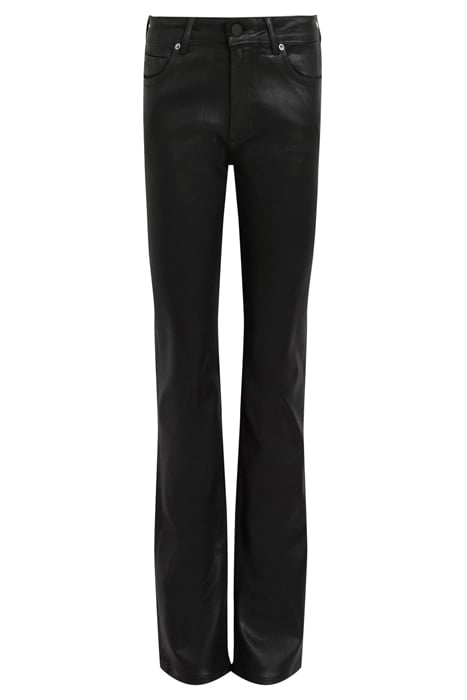 HALDAN SLIM BOOTCUT COATED BLACK 5