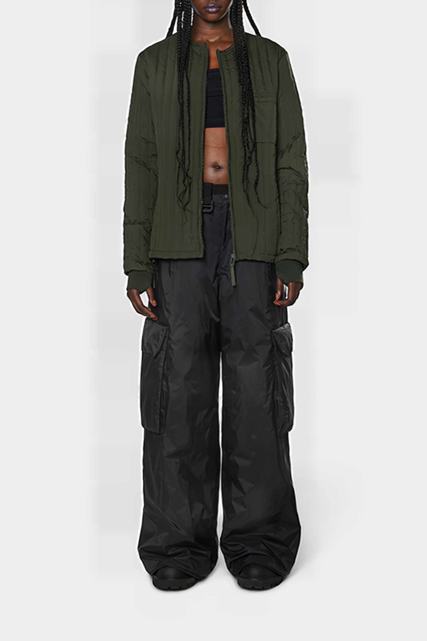 LINER JACKET GREEN UNISEX 2