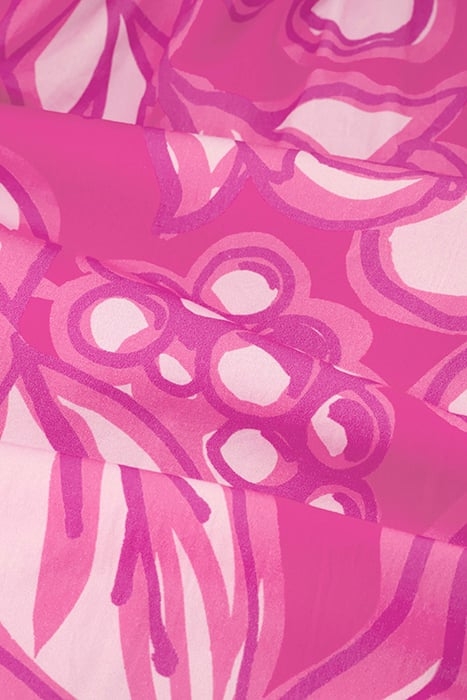 REGINA SHORT DRESS HOT PINK/PINK ROSE 5