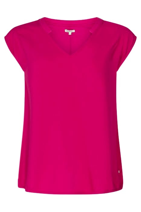 T-SHIRT CAP SLEEVES FESTIVAL FUCHSIA 5