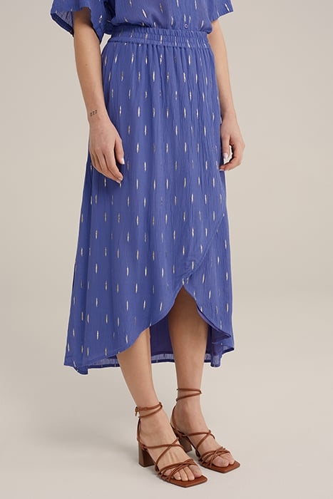 SKIRT MEDIUM LENGTH PURPLE 1