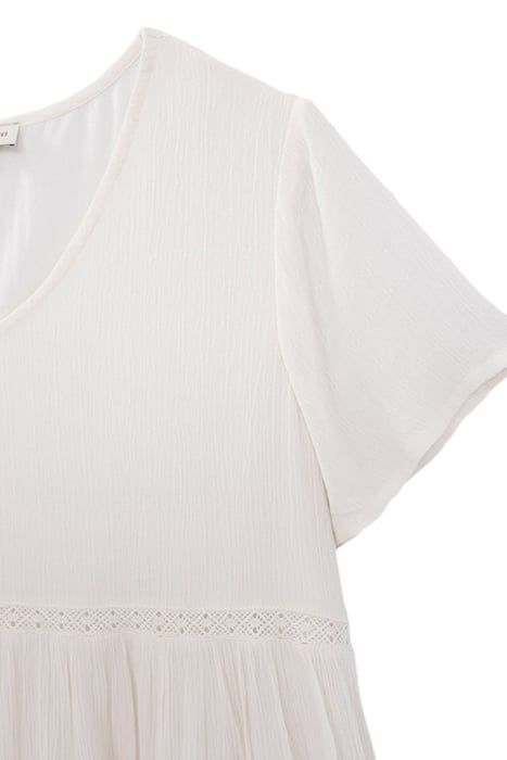 GIRLS’ OFF-WHITE LENZING™ ECOVERO™ DRESS 4