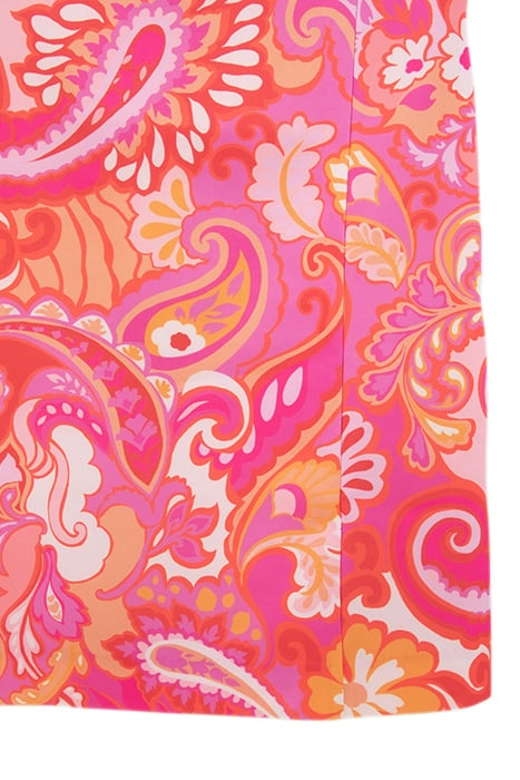 GIRLS’ PINK DRESS WITH PSYCHEDELIC PRINT 5