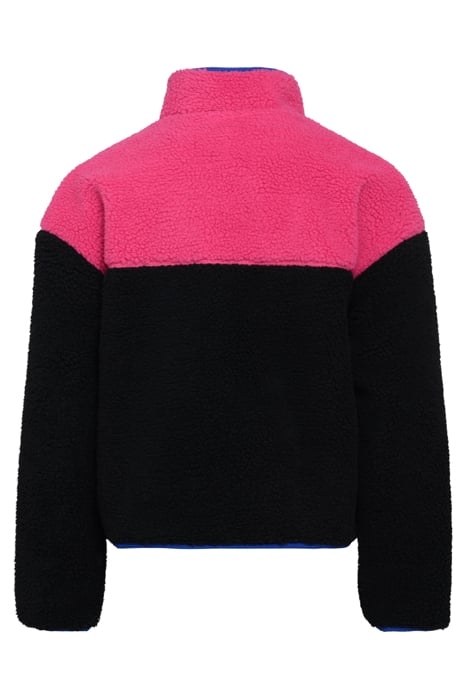 TIERS SHERPA JACKET BLACK-FUCHSIA PURPLE 2