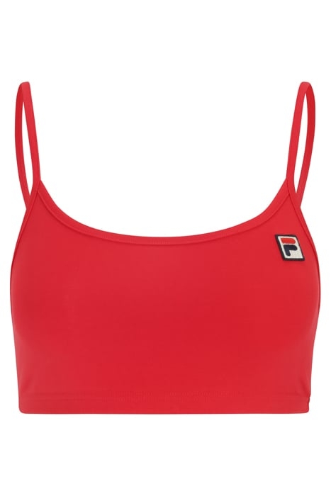 HILDEN CROP TOP TRUE RED 3