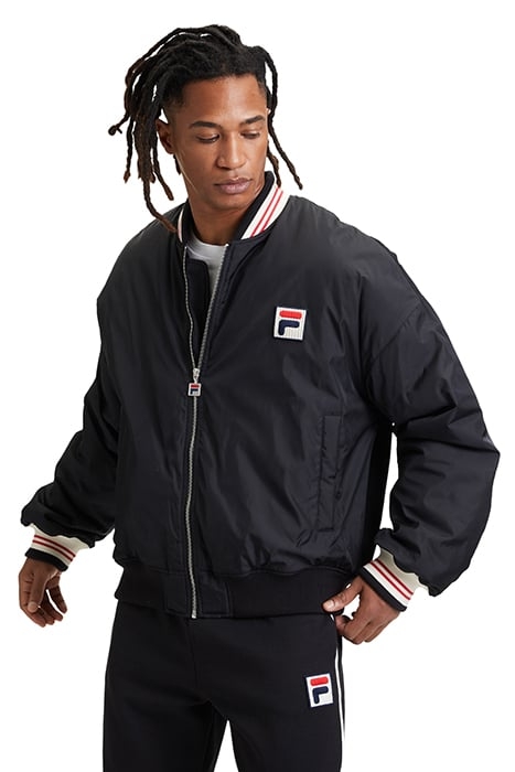 LIMOGES PADDED BOMBER JACKET BLACK 1